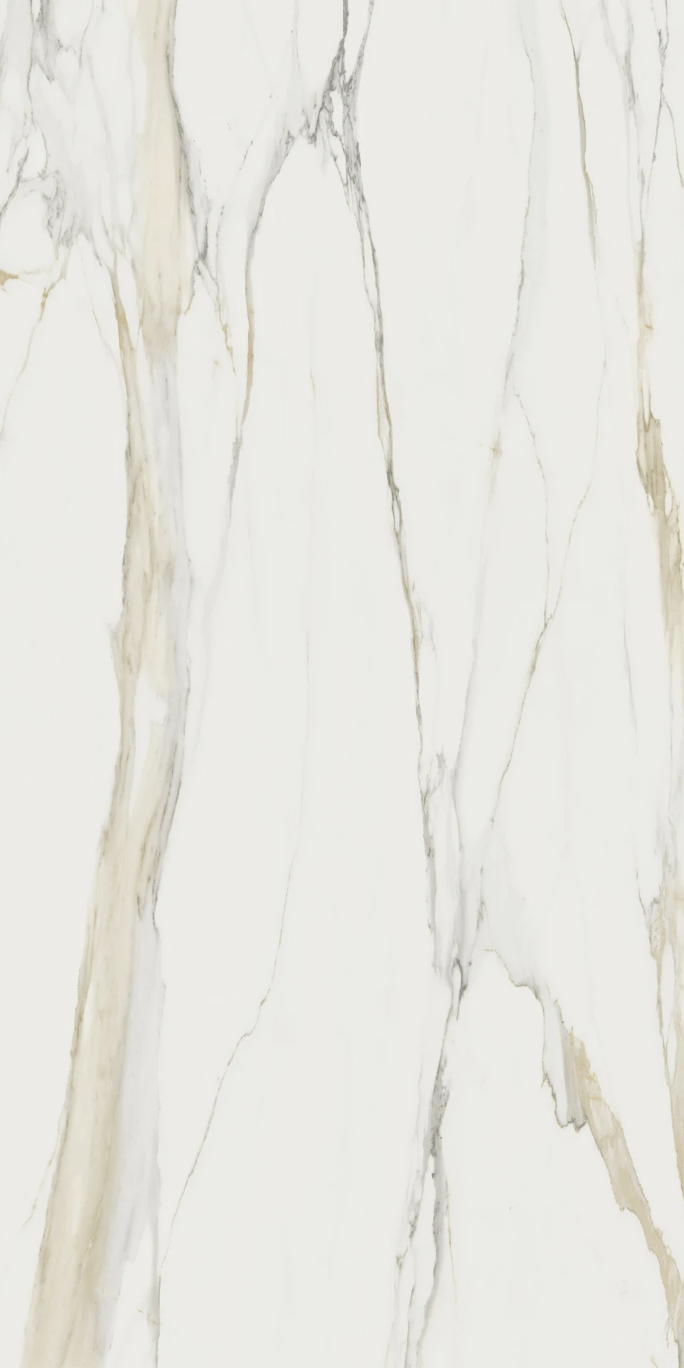Detailansicht des Keramikdekors Marble Calacatta Gold A