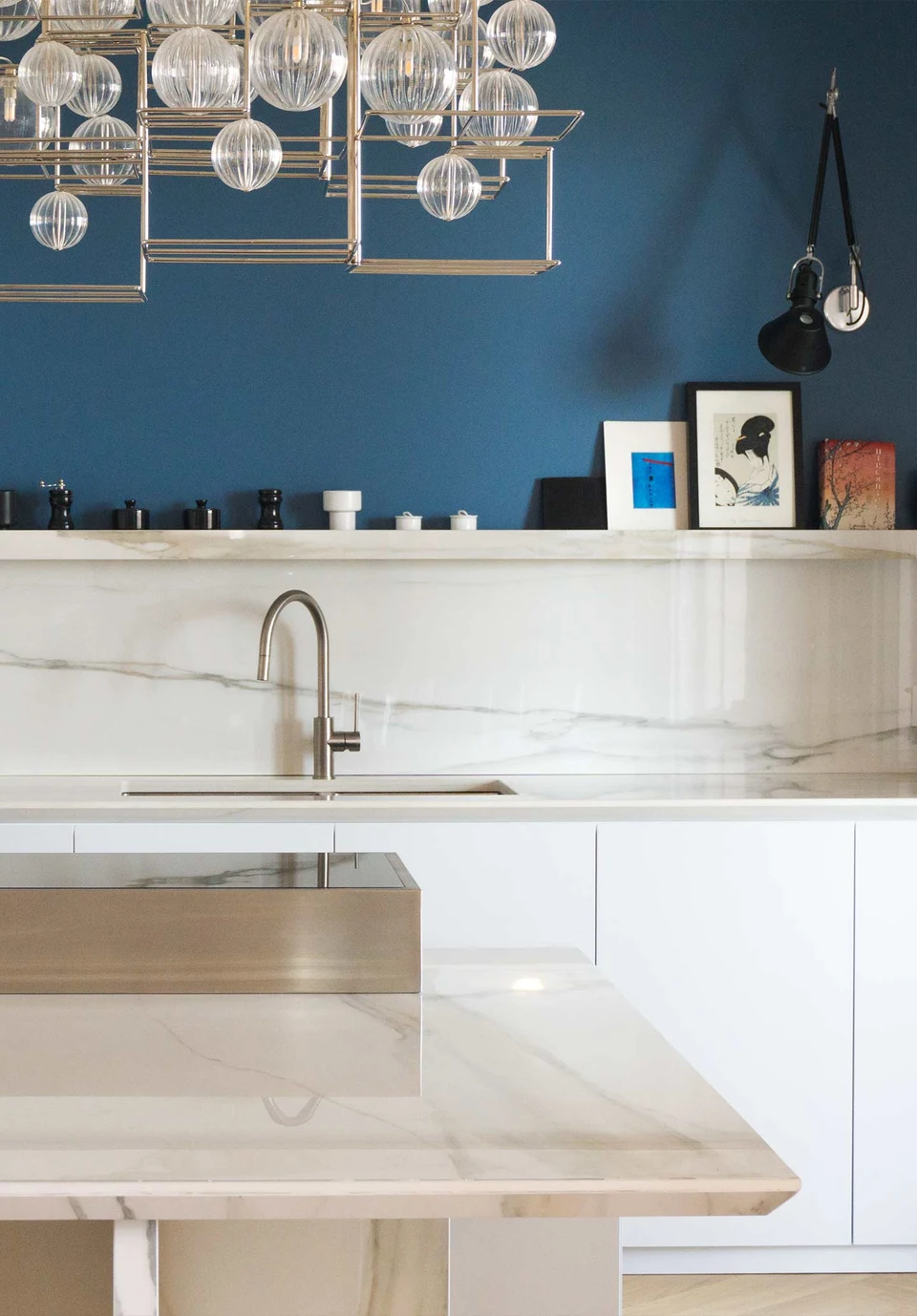 Raumgestaltung mit Keramik aus der Kollektion Marble