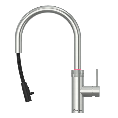 Quooker Flex Round in Voll-Edelstahl