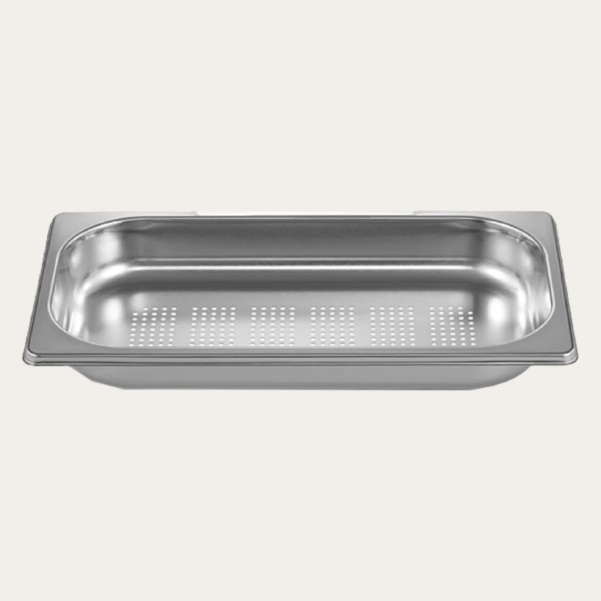 Garbehälter gelocht, 1/3 GN, B 325 x T 177 x H 65 mm