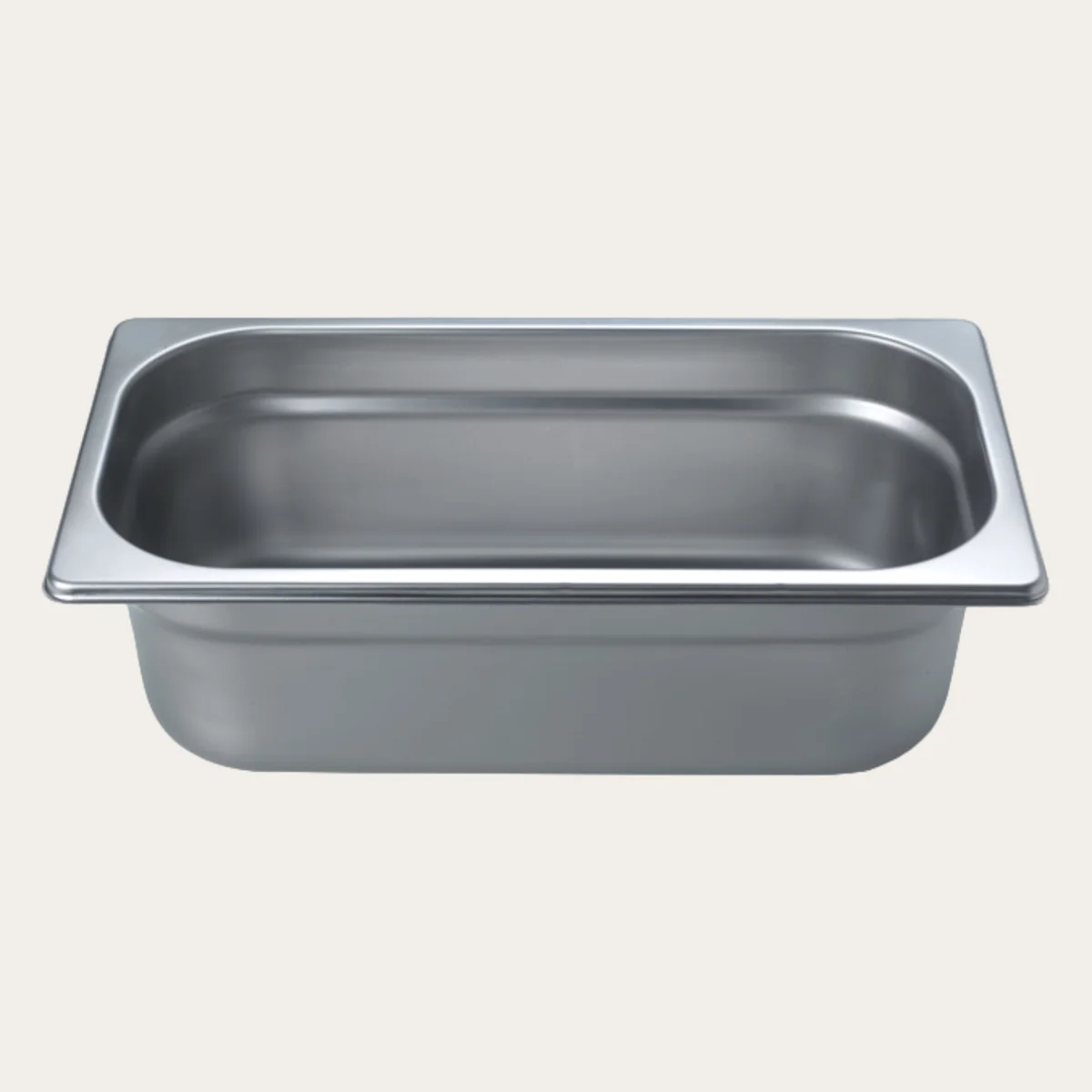 Garbehälter ungelocht, 1/3 GN, B 325 x T 177 x H 100 mm