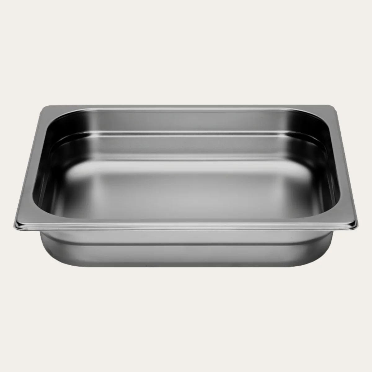 Garbehälter ungelocht, 1/2 GN, B 325 x T 265 x H 65 mm