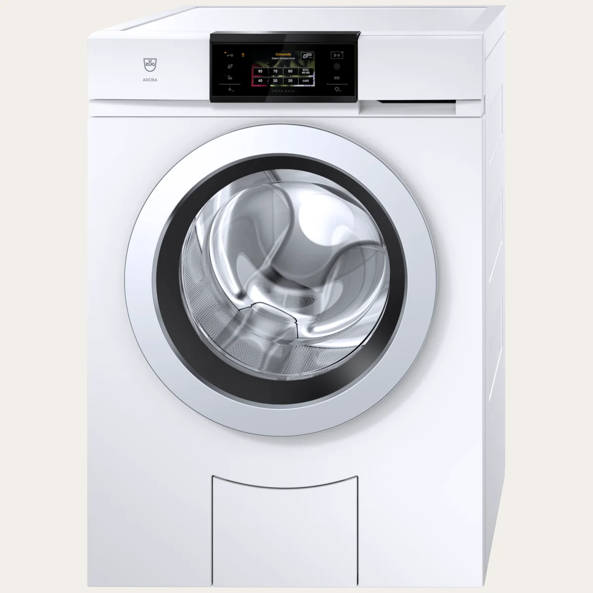 V-ZUG AdoraWaschen V6000, Weiss, Artikel 1104300002