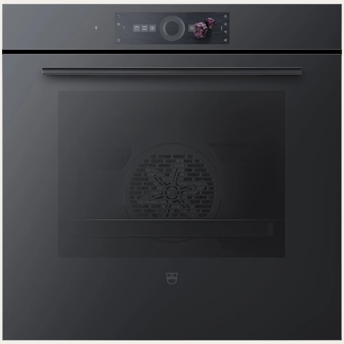 V-ZUG Combair V4000 60, Spiegelglas Schwarz, Artikel 2104500009
