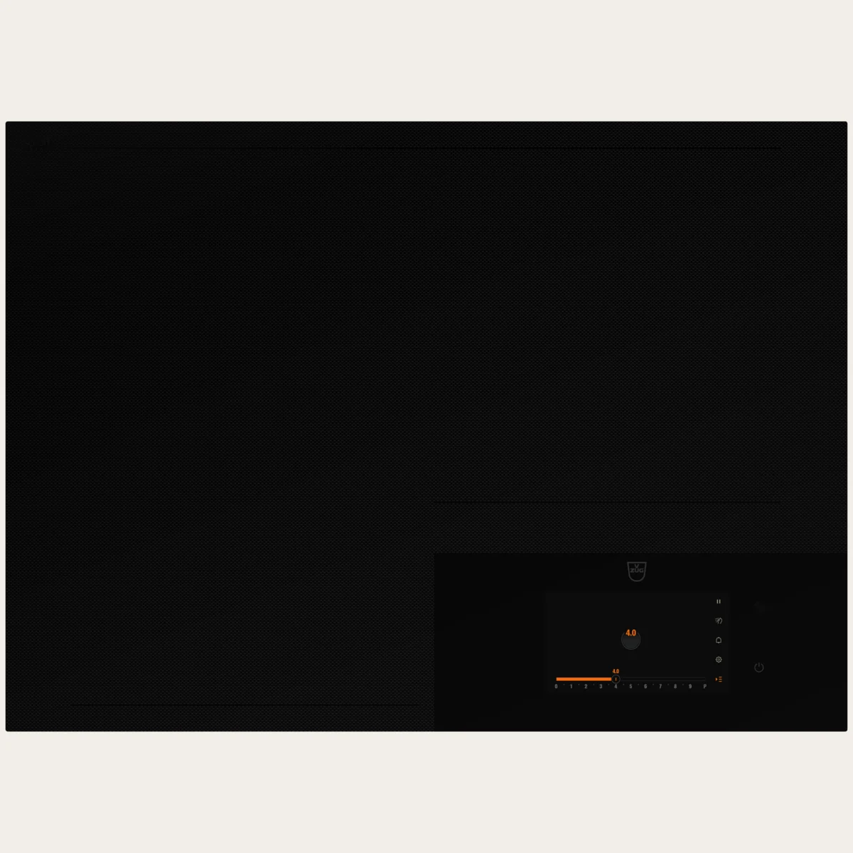 V-ZUG CookTop V6000 I705 FullFlex, Schwarz, Artikel 3113200008