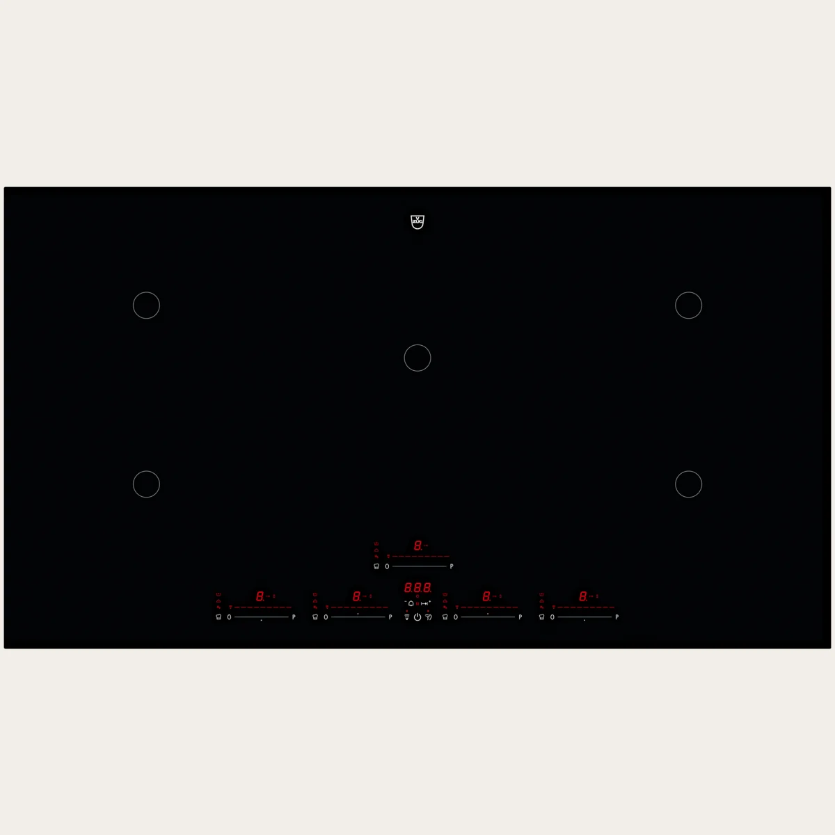 V-ZUG CookTopInduktion V6000, BlackDesign, Artikel 3111400008